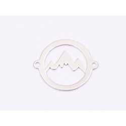 E1652 N Link Ag 925 "Munte" 16.5x14 0.5mm 1 buc E1652 N Link Ag 925 "Munte" 16.5x14 0.5mm 1 buc