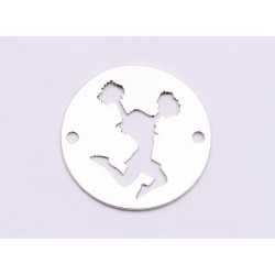 E0936-N-Banut link Argint 925 Majoreta diametru 16.50mm 0.33mm