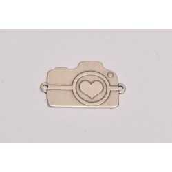 E0101-G-Link decupat argint 925 Aparat foto 16,5x11mm 0.5mm