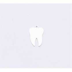 E0905-N-Charm dinte 15x10mm 0.4mm