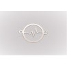 E0006-N-Link cerc 16.5mm 0.33mm decupat heartbeat 1 buc