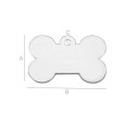 G1816-Dog Tag argint 925 Os 38x25.50MM