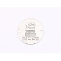 E1867 GS Link Ag 925 "Life is better with cats and books" 16.5mm, 0.3mm - 1 buc