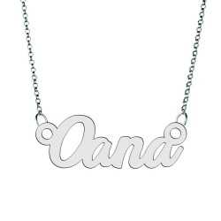 Colier din argint 925 cu numele Oana
