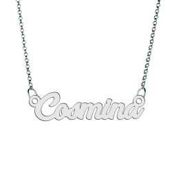 Colier din argint 925 cu numele Cosmina