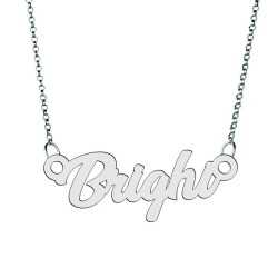 Colier din argint 925 cu numele Brighi