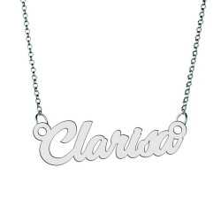 Colier din argint 925 cu numele Carisa