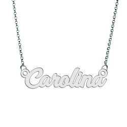 Colier din argint 925 cu numele Carolina