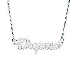 Colier din argint 925 cu numele Dayana
