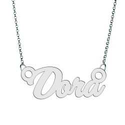 Colier din argint 925 cu numele Dora