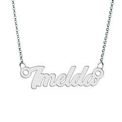 Colier din argint 925 cu numele Imelda