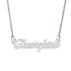 Colier din argint 925 cu numele Gheorghina