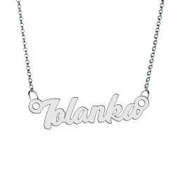 Colier din argint 925 cu numele Iolanka