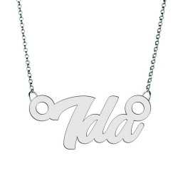 Colier din argint 925 cu numele Ida