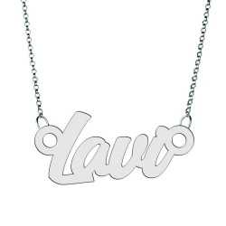 Colier din argint 925 cu numele Lavi