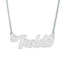 Colier din argint 925 cu numele Izolda