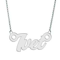 Colier din argint 925 cu numele Ivet