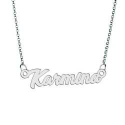 Colier din argint 925 cu numele Karmina