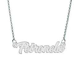 Colier din argint 925 cu numele Petronela