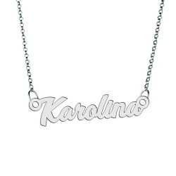 Colier din argint 925 cu numele Karolina