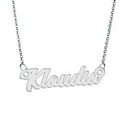 Colier din argint 925 cu numele Klaudia