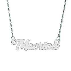 Colier din argint 925 cu numele Macrina