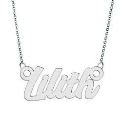 Colier din argint 925 cu numele Lilith