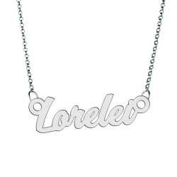 Colier din argint 925 cu numele Lorelei