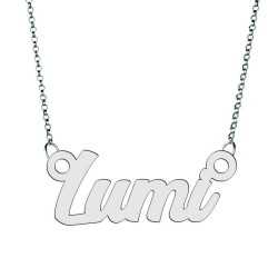 Colier din argint 925 cu numele Lumi
