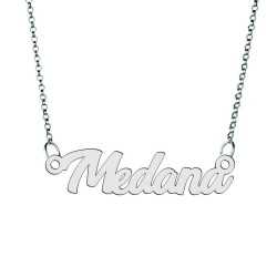 Colier din argint 925 cu numele Medana
