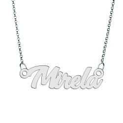 Colier din argint 925 cu numele Mirela