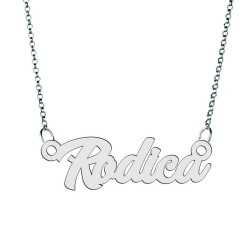 Colier din argint 925 cu numele Rodica