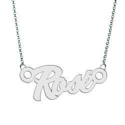 Colier din argint 925 cu numele Rose