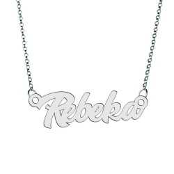 Colier din argint 925 cu numele Rebeka