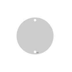 G0070 Link banut argint 925 19mm cu 2 gauri fara za 0.4mm