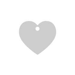 G0784-N-Charm inimioara argint 10x11mm 0.5mm