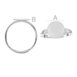 G1320-Baza inel reglabil cu platou drept de 10mm 1 buc