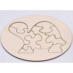 L235- Puzzle testoasa din lemn 1buc L235- Puzzle testoasa din lemn 1buc