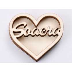 L507-Blank inima 3 straturi pentru licheni 4*4.5cm Soacra -1 buc L507-Blank inima 3 straturi pentru licheni 4*4.5cm Soacra -1 buc