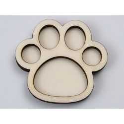 L515-Decupaj labuta lemn doua straturi pt licheni 5.5x5cm L515-Decupaj labuta lemn doua straturi pt licheni 5.5x5cm