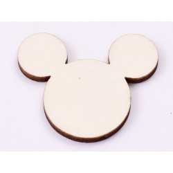 L569-Blank Mickey fara gaura 3.5x4cm L569-Blank Mickey fara gaura 3.5x4cm