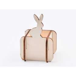 L685-Decupaj cutie lemn "Iepuras model 2" -1 buc L685-Decupaj cutie lemn "Iepuras model 2" -1 buc