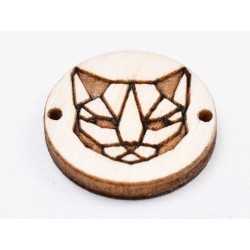 L699-Link lemn pisica 2.5cm - 1 buc L699-Link lemn pisica 2.5cm - 1 buc