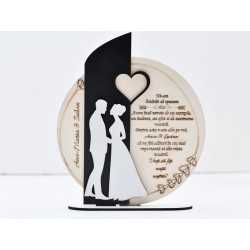 L721-Decoratiune "Vreti sa fiti nasii nostri?" 19x16cm - 1 buc L721-Decoratiune "Vreti sa fiti nasii nostri?" 19x16cm - 1 buc