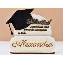 L747-Decoratiune lemn "Succesul..." 14x14 cm - 1 buc L747-Decoratiune lemn "Succesul..." 14x14 cm - 1 buc