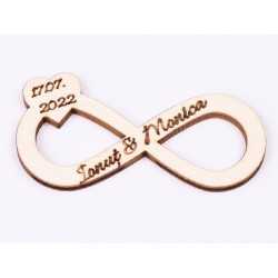 L748-Marturie lemn "Infinit inima" 7x3.5 cm - 1 buc L748-Marturie lemn "Infinit inima" 7x3.5 cm - 1 buc