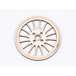 L763-Decoratiune lemn " Cerc model abstract " 7 cm - 1 buc L763-Decoratiune lemn " Cerc model abstract " 7 cm - 1 buc