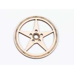 L765-Decoratiune lemn " Cerc model abstract " 7 cm - 1 buc L765-Decoratiune lemn " Cerc model abstract " 7 cm - 1 buc