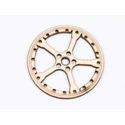 L770-Decoratiune lemn " Cerc model abstract " 7 cm - 1 buc L770-Decoratiune lemn " Cerc model abstract " 7 cm - 1 buc