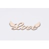 L774-Text lemn "Love" 20x7 cm - 1 buc